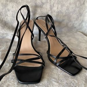 ZARA Wrap Heels